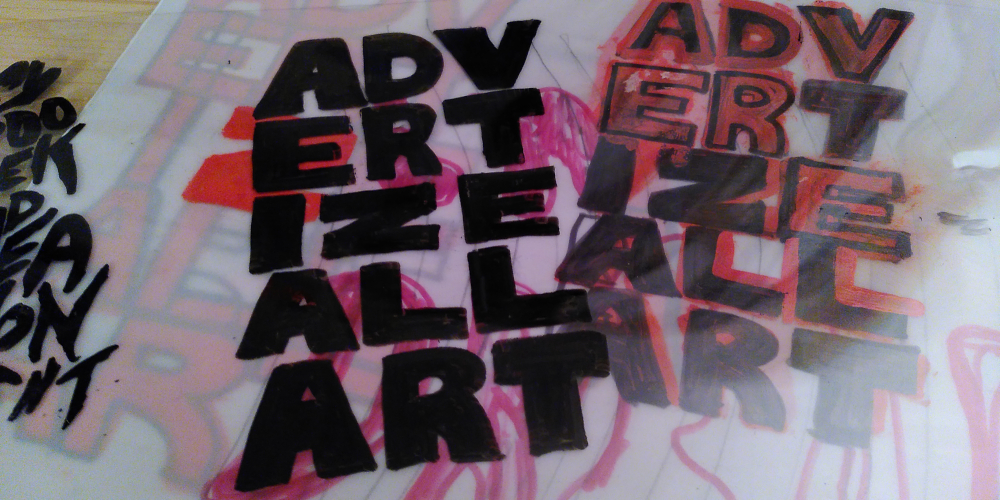Advertize All Art Stencil